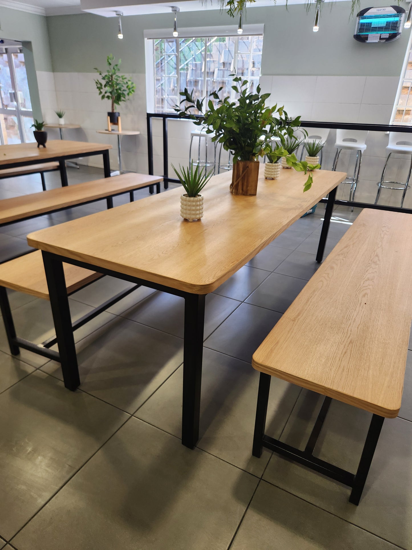 6 Seater Table and Bench