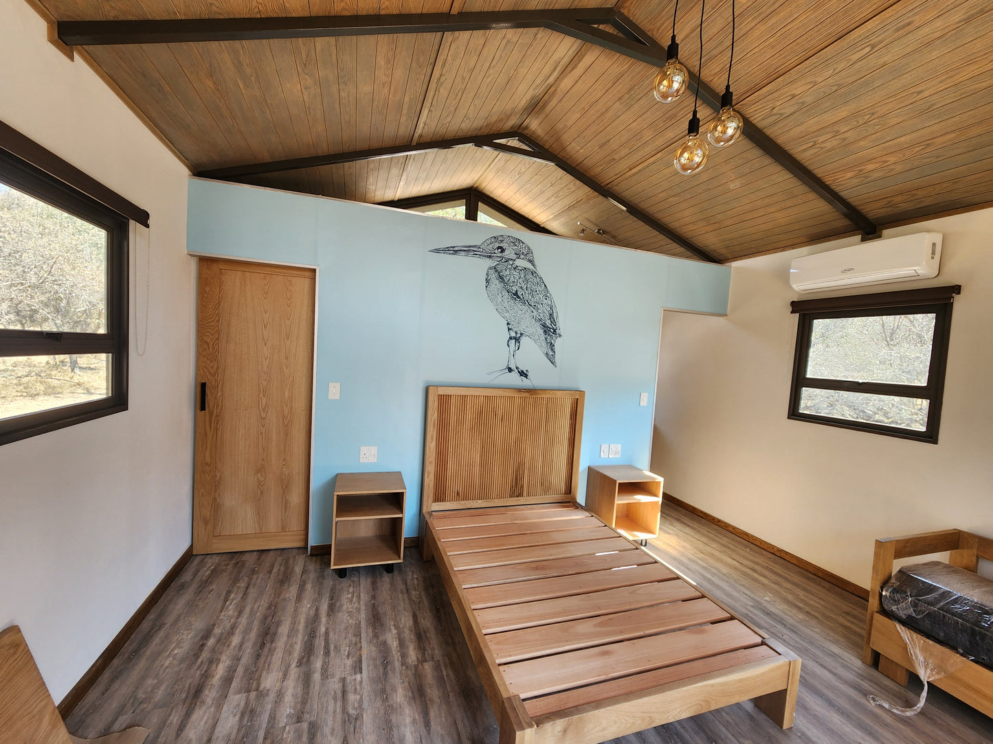 Bed Base with Headboard